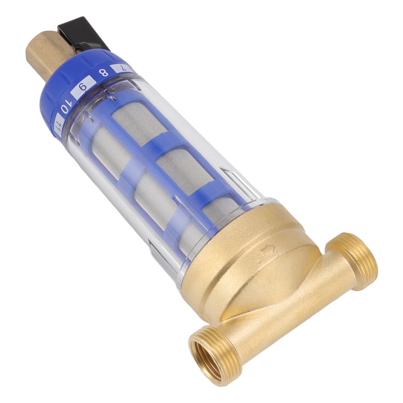 Whole House Spin Down Sediment Water Filter Refined Copper Head