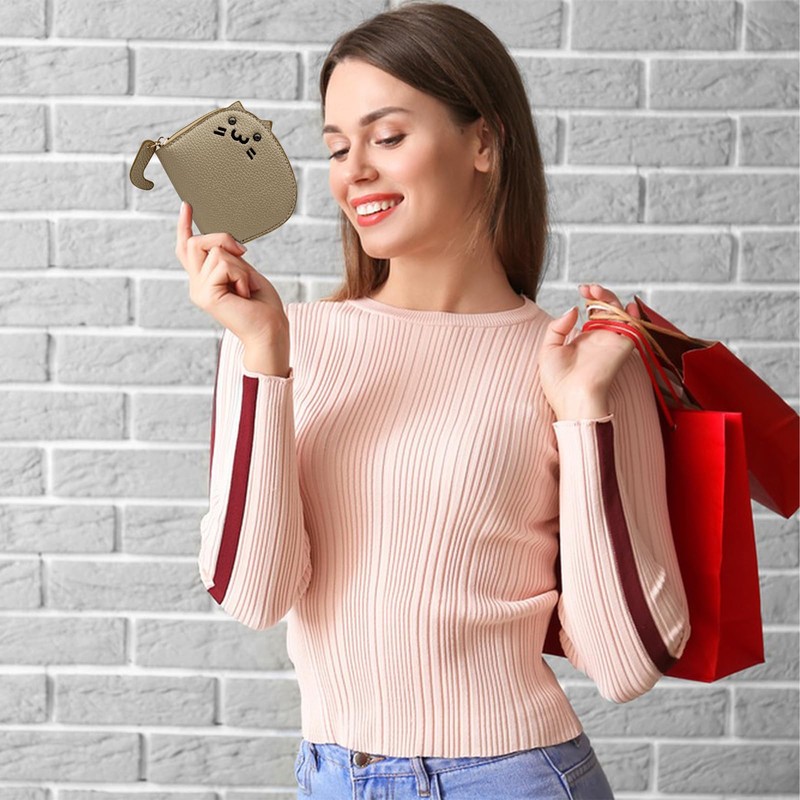 AfitLulu Small Purses for Women, Card Wallet Accordian Credit Card