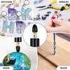 LET'S RESIN Electric Drill, 74Pcs Hand Drill with 3-Jaw Clamp-Applicable