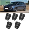 Keypad 5 Pcs Replacement Remote Control Car Key Rubber 3