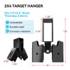 Demimy 2 Pack Heavy Duty 2x4 Target Stand Brackets, A-Frame