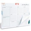 Weekly Planner Pad Tear Off - 52 Undated Weekly Planner,