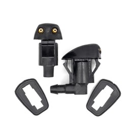 Click&Fit Windshield Washer Spray Nozzles 2PCS replacement for Toyota Tacoma 2005-2015, Tundra 2000-2006, Highlander 2004-2007, 4Runner 2005-2009, Corolla 2003-2008; Replacing OE# 85381-44010