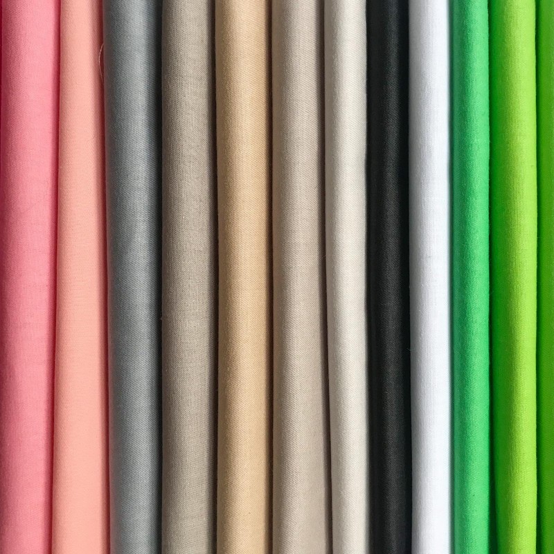 Qililandiy Pack of 50 Cotton Fabric 100% Cotton Sewing Fabrics