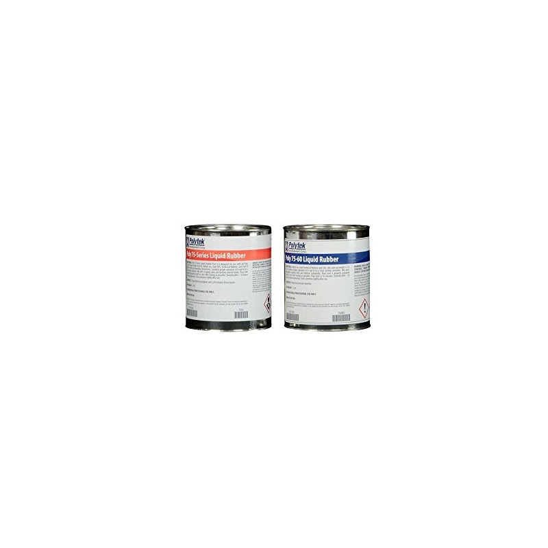 Polytek 75-60 Liquid Polyurethane Rubber (4lb Kit)