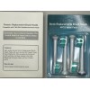 Unbranded 2pk X 4 replacement brushes for ELECTRIC toothbrushes-H