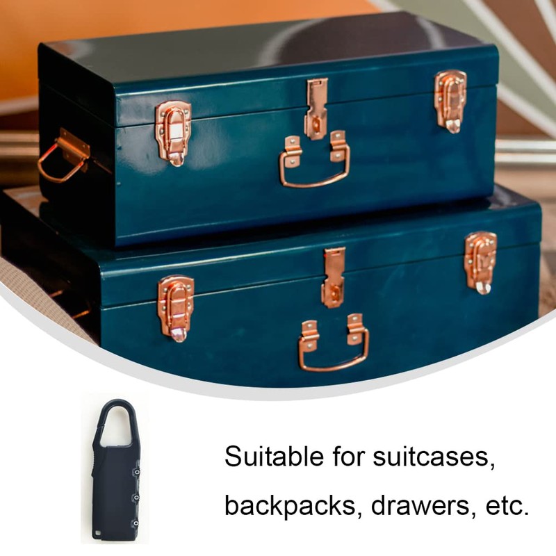 Digit Lock Waterproof Code Padlock Heavy Duty Combination Lock for