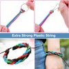 D.A.Y. Republic 40PCS Multicoloured Play String, Plastic Lacing String approx