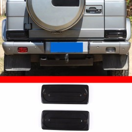 car-king888 ABS Smoked Black Car Tail Light Lampshade Cover Shell For Benz G-Class 2007-2018