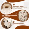 Ninehaoou 2 Pcs Ceramic Small Vase Rustic Farmhouse Vase Boho