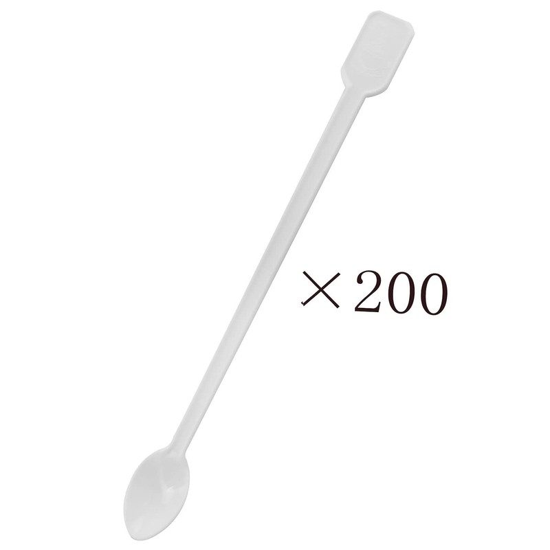 AXLIZER 200PCS Mini Plastic Coffee Blender Spoon & Tea Stirrer