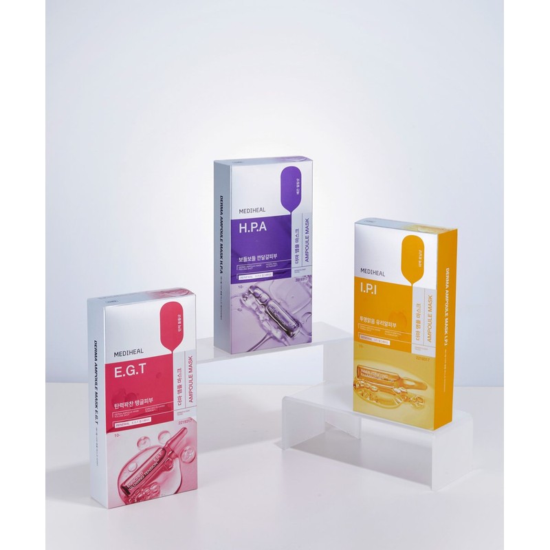 Mediheal The Easy-T Ampoule Mask Pack 10 Sheets [Nourishing Elasticity]