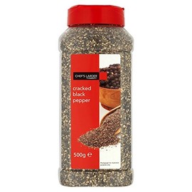 Chef's Larder Cracked Black Pepper 500g