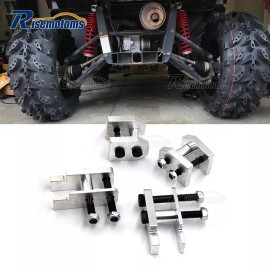 risemotom8 For Yamaha Rhino 450 660 700 2004-2015 CNC Front & Rear Suspension 2" Lift Kit