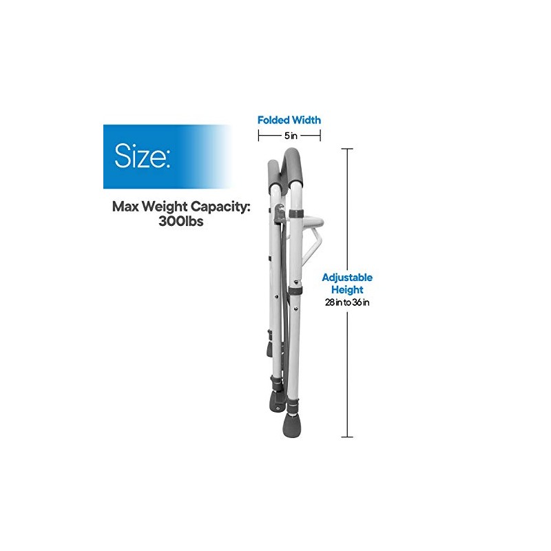 RMS Toilet Safety Frame & Rail - Folding & Portable