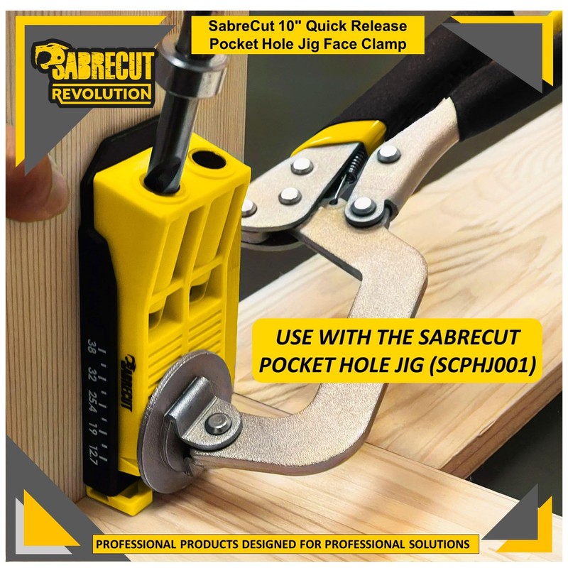 1 x SabreCut SCPHJC001 10" Quick Release Pocket Hole Jig
