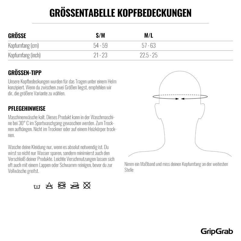 GripGrab Lightweight Summer Cycling Cap UV Protection Bicycle Underhelmet Hat