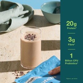 Nuzest - Protein + Probiotics – Gut Health - Superfood Powder Plant Protein Blend - 300g (10 Servings) (300g, French Vanilla)