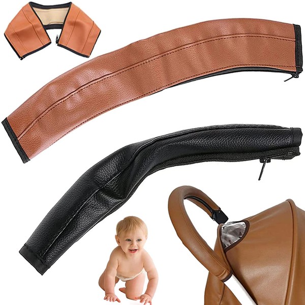 Pack of 2 Baby Pram Handle Cover, Universal Handle Dustproof