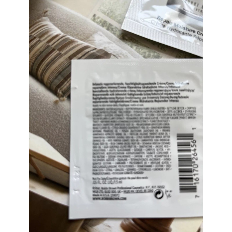 Bobbi Brown Extra Repair Moisture Cream INTENSE .05oz/1.5mlx4=6ml