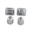 TrichTu Mount 13x Chrome Hand Control Switch Cap Button Cover