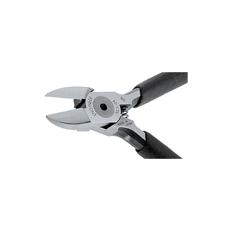 Compact PCB Side Cutters with Hardened Carbon Steel Jaws. Made