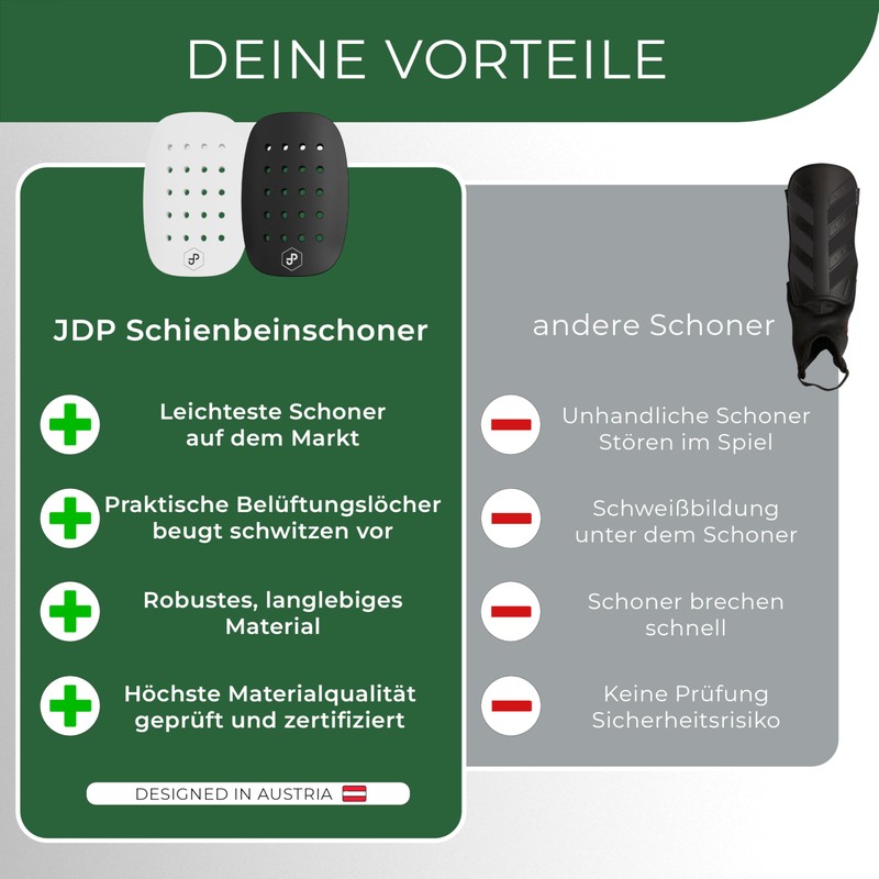 JDP Light Shin Pads, Extremely Light/Barely Noticeable Mini Shin Pads,