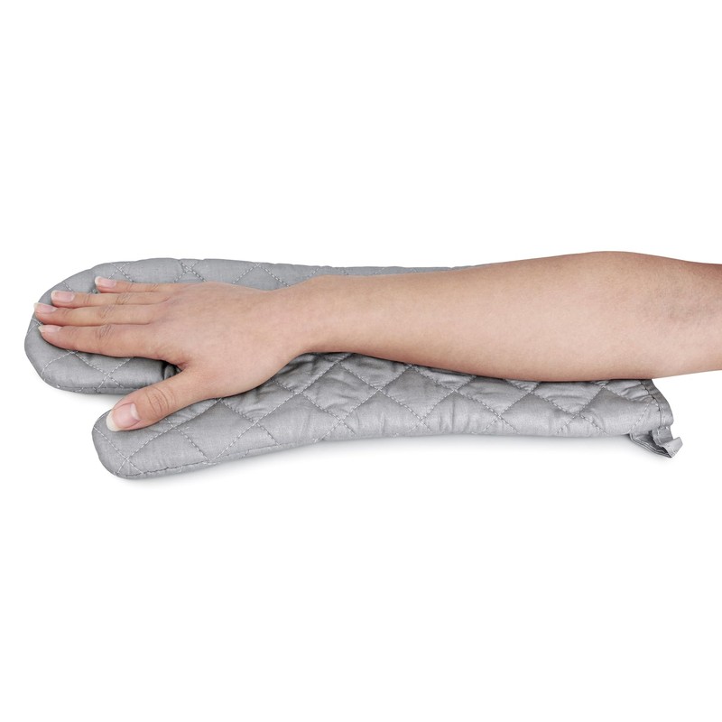 Extra Long 17 Inch Heat Resistant Oven Gloves New Cotton
