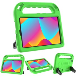 AVAWO Case for TCL Tab 8 LE (9137w) / Tab 8 WiFi (9132x) 2023 Kids, Children Friendly, Boys and Girls EVA Handle Stand Shockproof Tablet Cover for TCL Tab 8 LE/WiFi -Green