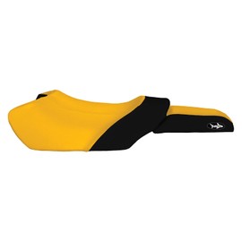 BlackTip Jetsports Seat Cover Compatible with Yamaha 1997-2000 Wave Runner GP 760/1997-1999 GP 1200/1998-2000 GP 800 (Yellow/Black)