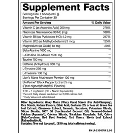 Pre Entreno Mutant Madness (30 SERV) Ponche de Frutas MUTANT MUTANT MADNESS PRE-ENTRENO PONCHE