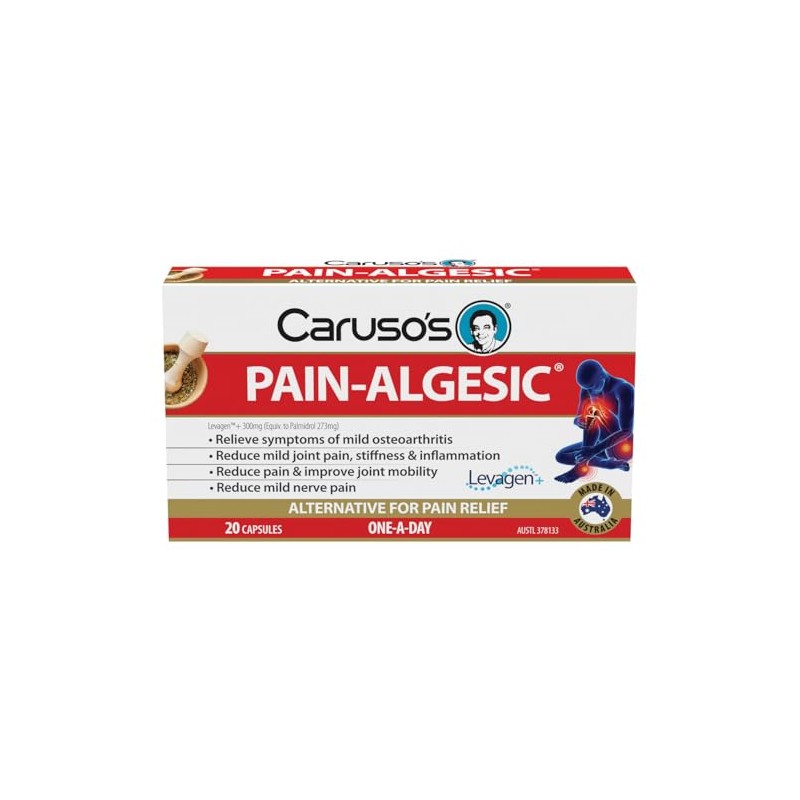 Caruso's Pain-Algesic for Joints 20 Capsules