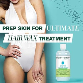 Clean Easy Pre Wax Cleanser 16 Ounce Skin Cleansing Agent for Hair Removal