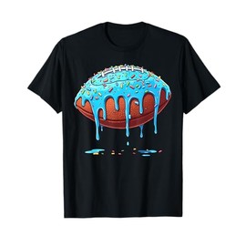 Football Drip Boys American Football Ice Cream And Sprinkles T-Shirt