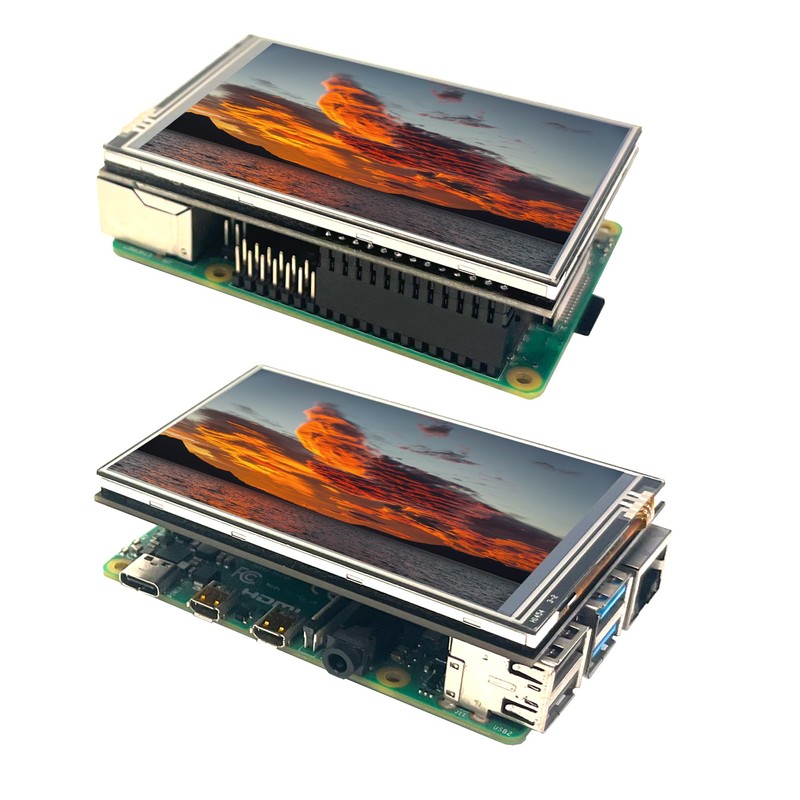 OSOYOO 3.5 inch SPI Touchscreen for Raspberry Pi 3B 3A+