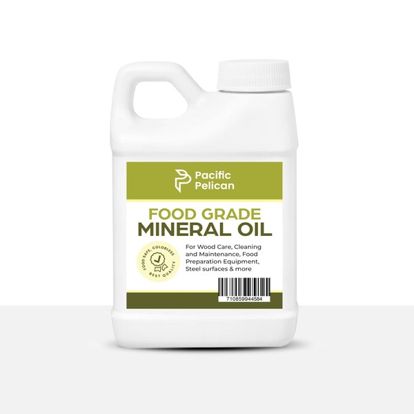 Pacific Pelican Food-Grade Mineral Oil | Oil for Cutting Boards