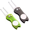 Fpxnb 2 Pack Metal Foldable Golf Divot Tool with Pop-up