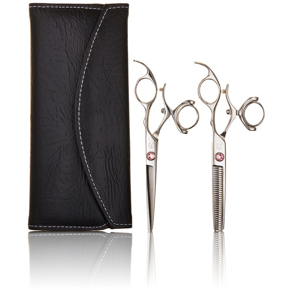 ShearsDirect Cutting Shear and Tooth Thinner Set