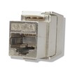 AIXONTEC Mini Cat.6A Keystone Jack RJ45 Module Socket 500 MHz