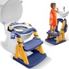 Bambinao 2-in-1 Cushioned Potty Seat with Ladder – Foldable Toddler
