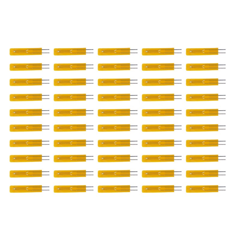 50Pcs NTC Thermistor 10K Temp Sensor Thermal Resistor Resister Thin