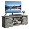 DWVO TV Stand with Mount for Living Room, Farmhouse TV