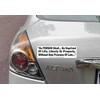 5th Amendment Due Process Quote Constitutional Rights Bumper Sticker, 3