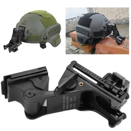 Topyond Helmet Accessories Metal Dumper Night Vision Device Holder, M88 Helmet Adapter Bracket for PVS-14 Night Vision Device, Enhanced Dumper Night Vision Device Adapter Support