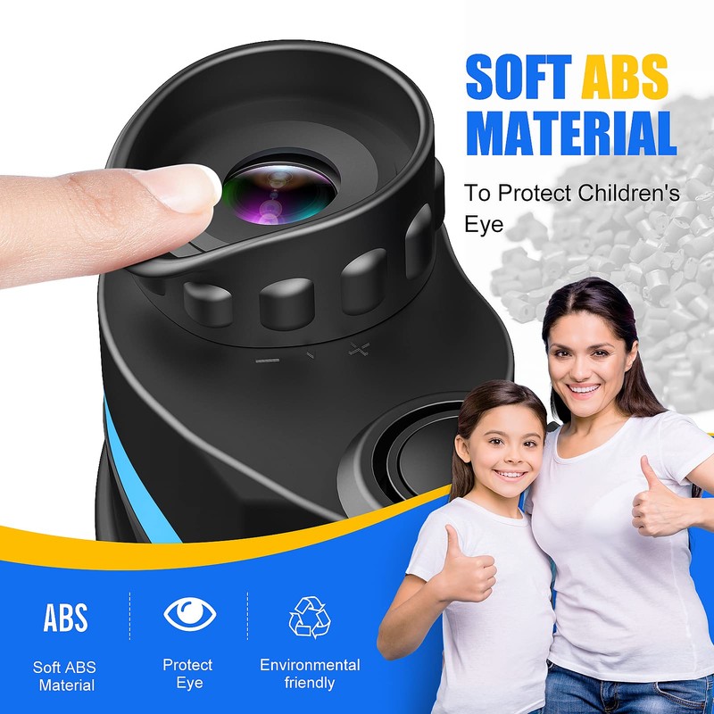 LET'S GO! Binoculars for Kids Boys, Outdoor Toys for 3-9