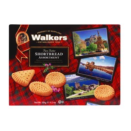 Walkers Pure Butter Shortbread Assortment, 320g (11.3 oz) - Traditional Scottish Recipe, Made in Scotland (Pack of 2)