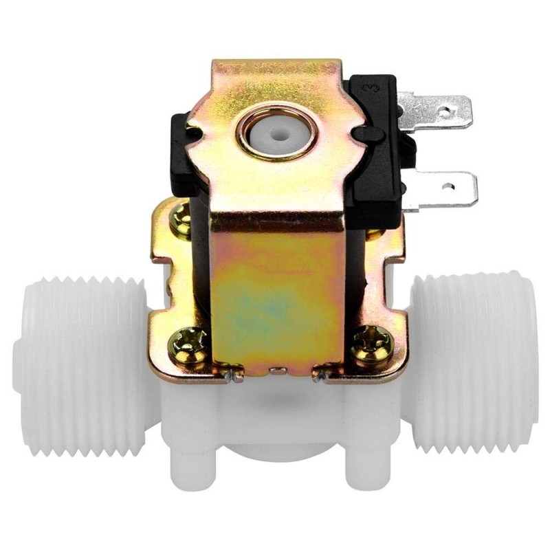 Solenoid Valve G3/4 Thread DC 12V DN20 Plastic Solenoid Valve