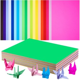 Henoyso 200 Sheet Construction Paper Bulk Assorted Colors Card Stock 9 x 12 Inch Art Classic Lightweight Paper DIY Craft for Kids Valentine's Day Classroom DIY Drawing Scrapbook Supplies, 20 Colors