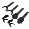 6pcs Intraoral Photographic Black Background Metal Dental Photo Backdrop Contrastor