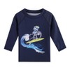 Baby Boys Swimsuit, 3-Piece Toddlers Swimsuit Trunk Long Sleeve Rashguard